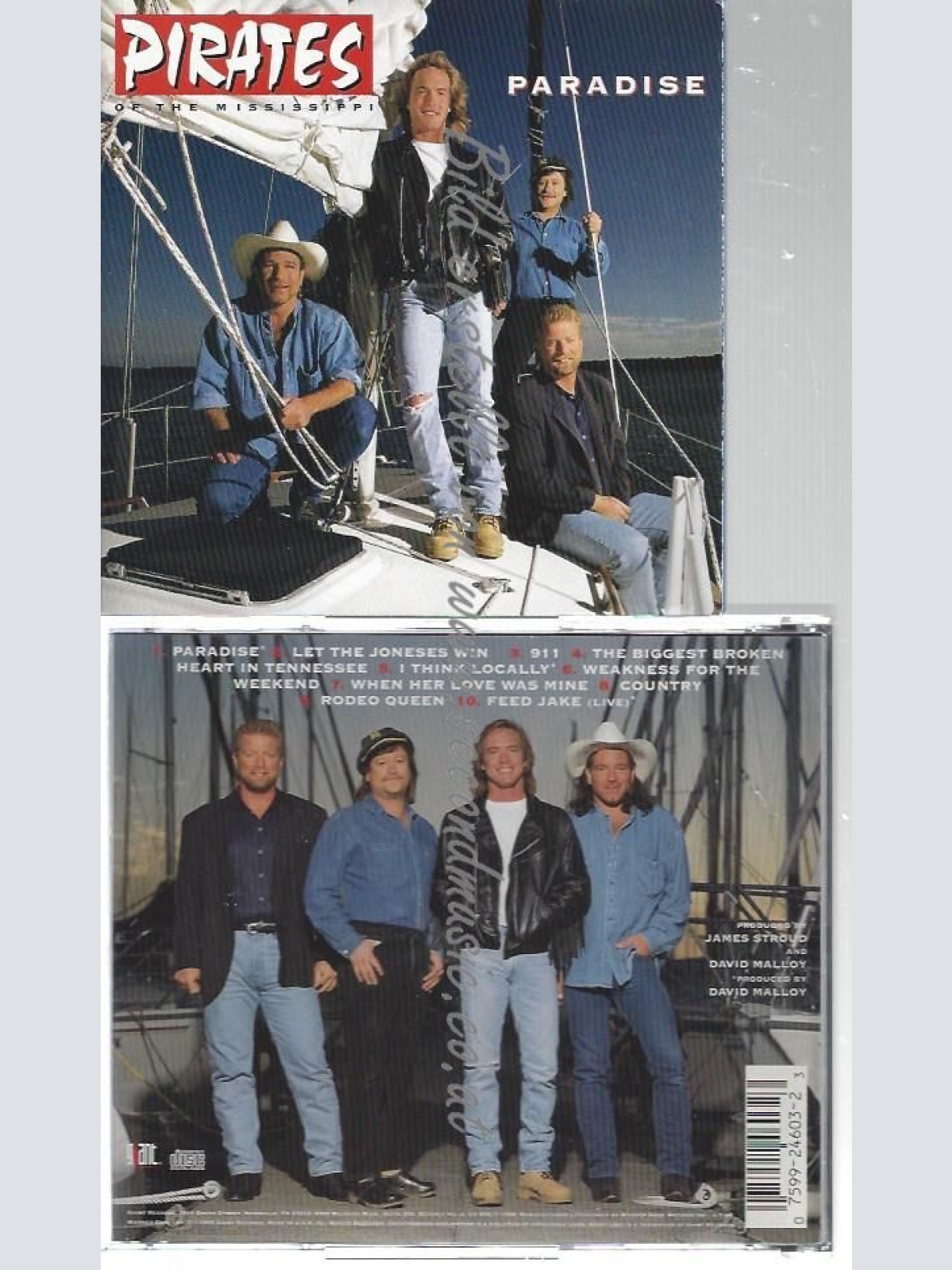 CD--Paradise// Pirates Of The Mississippi