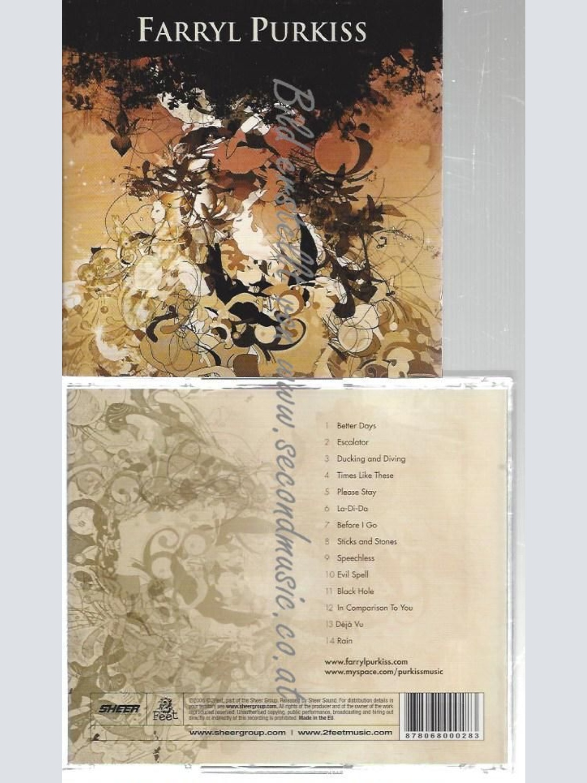 CD--FARRYL PURKISS--    FARRYL PURKISS