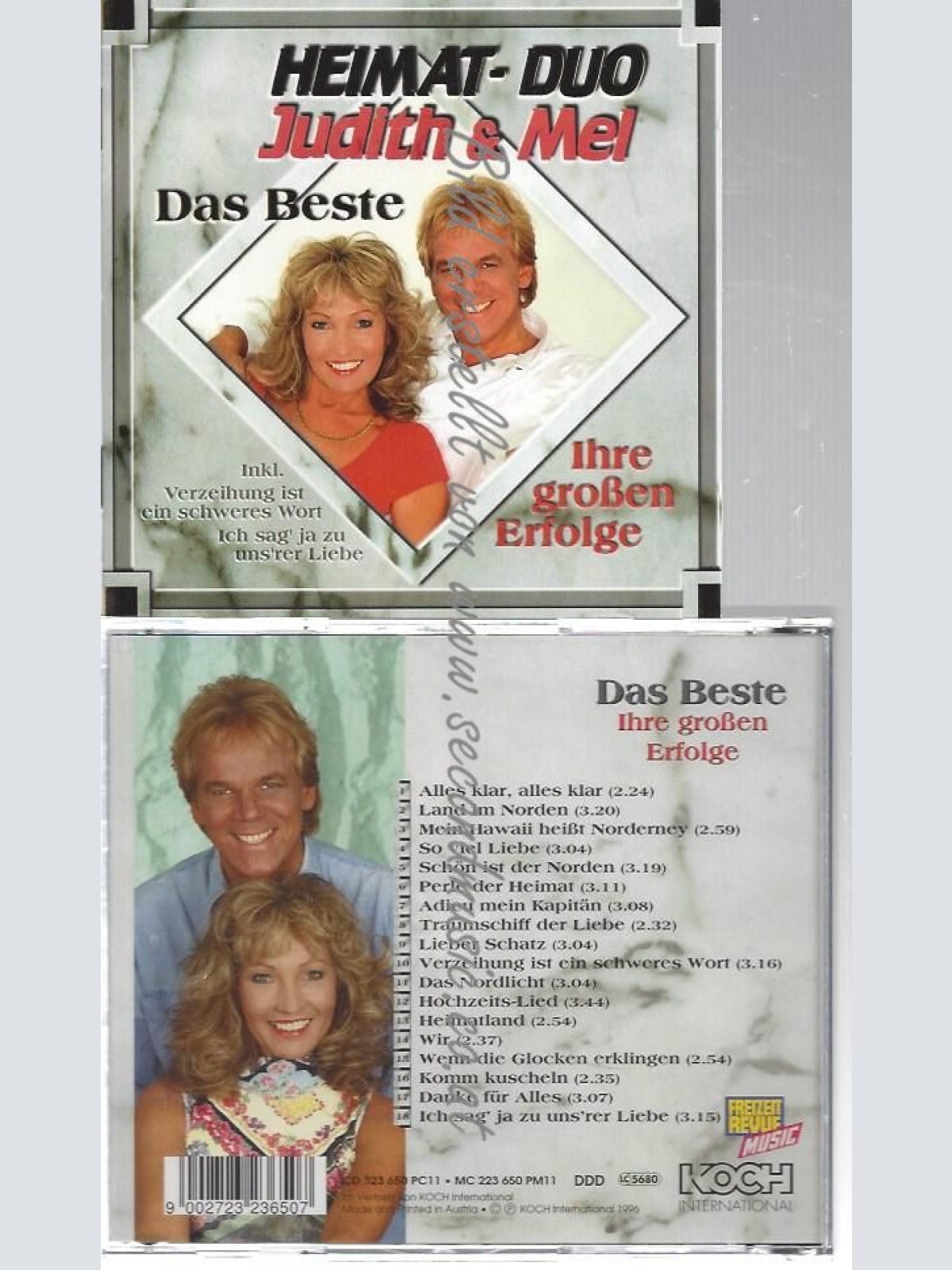 CD--JUDITH & MEL--    DAS BESTE - IHRE GROßEN ERFOLGE