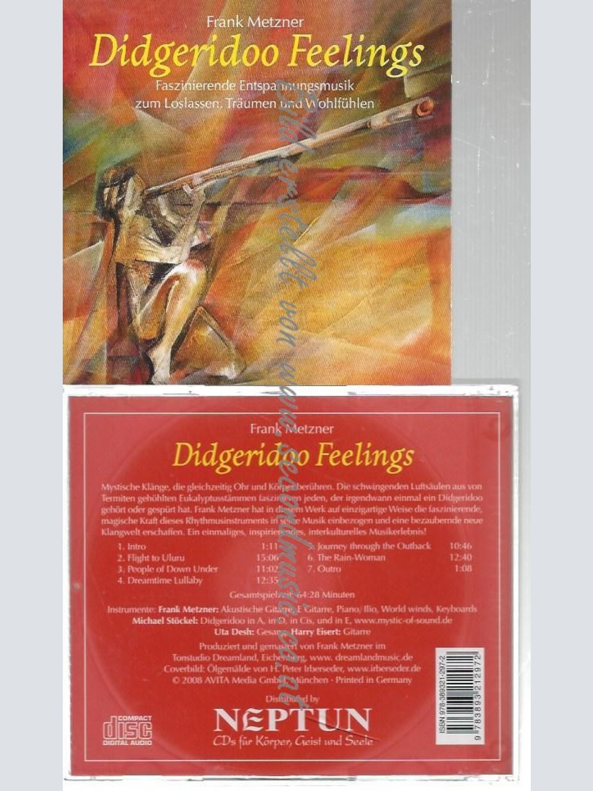 CD--FRANK METZNER--    DIDGERIDOO FEELINGS