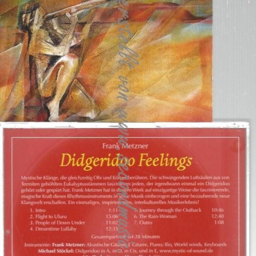 CD--FRANK METZNER--    DIDGERIDOO FEELINGS