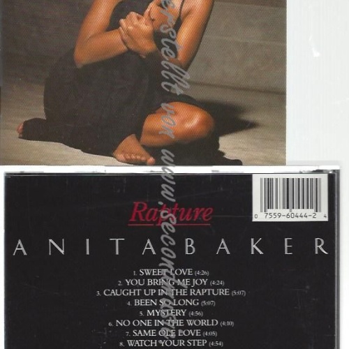 CD--ANITA BAKER--    RAPTURE