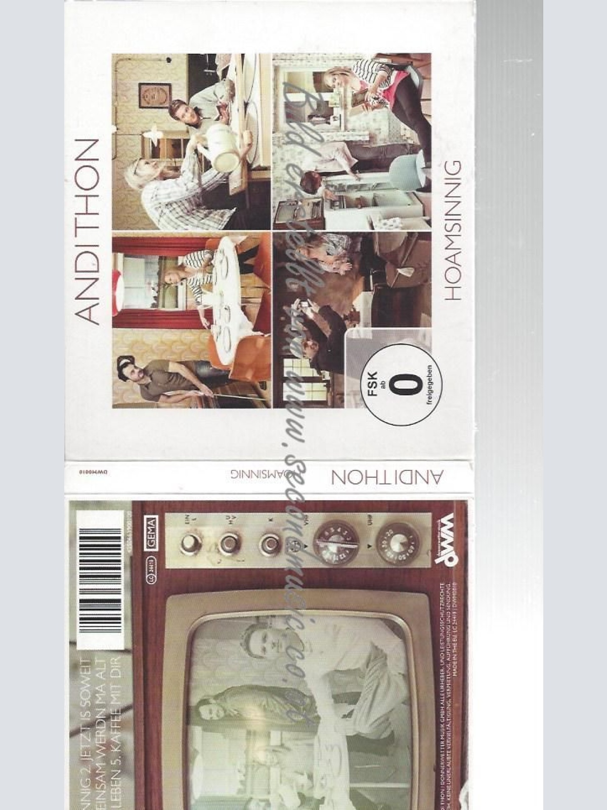 CD--ANDI THON--    HOAMSINNIG