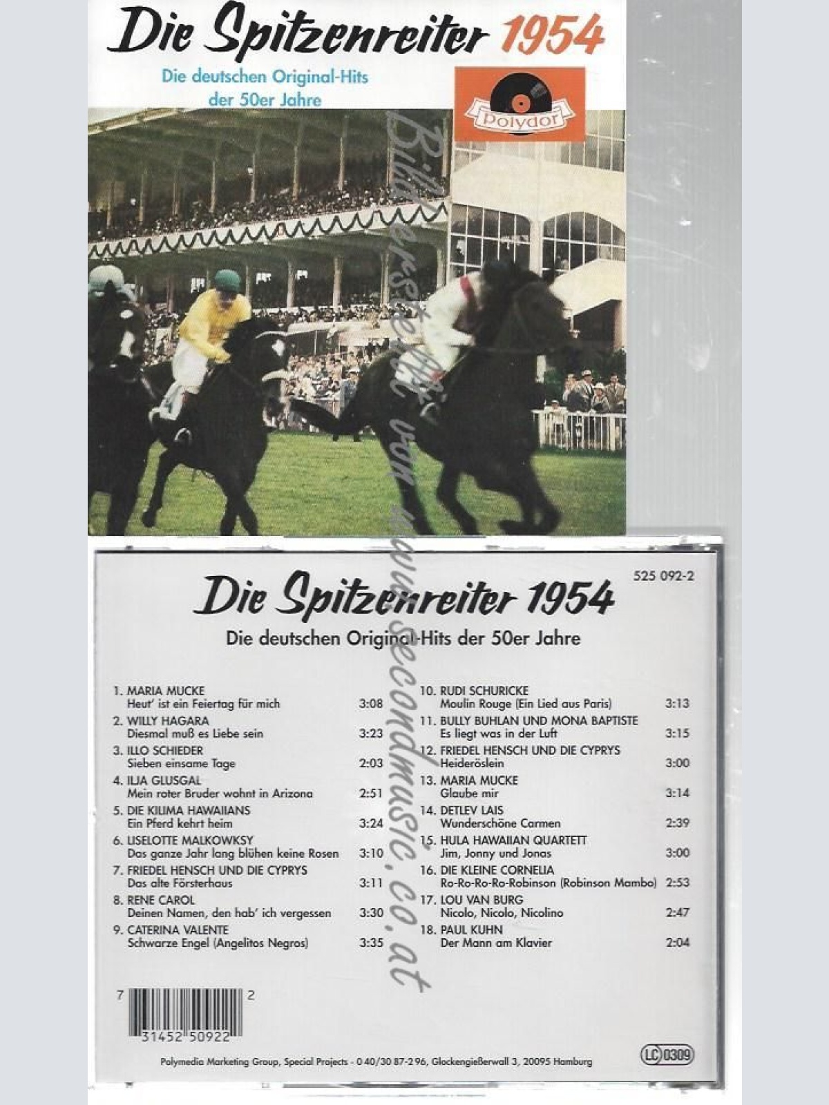 CD--SPITZENREITER 1954