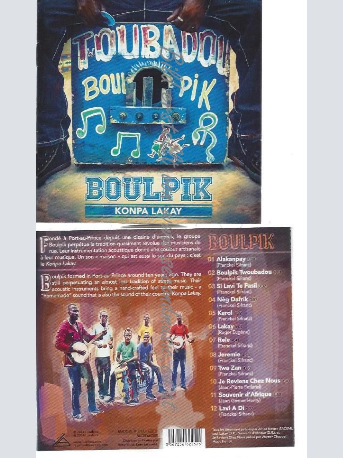 CD--BOULPIK--    KONPA LAKAY