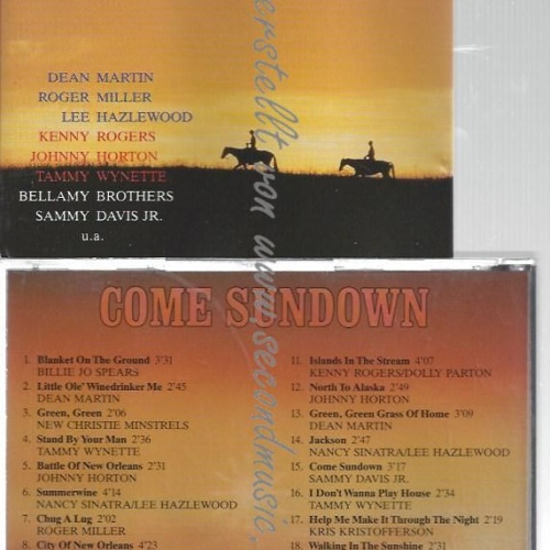 CD--COME SUNDOWN--    COME SUNDOWN |