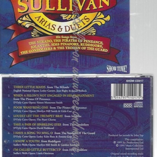 CD--ARTHUR SEYMOUR SULLIVAN--    BEST OF GILBERT&SULLIVAN------
