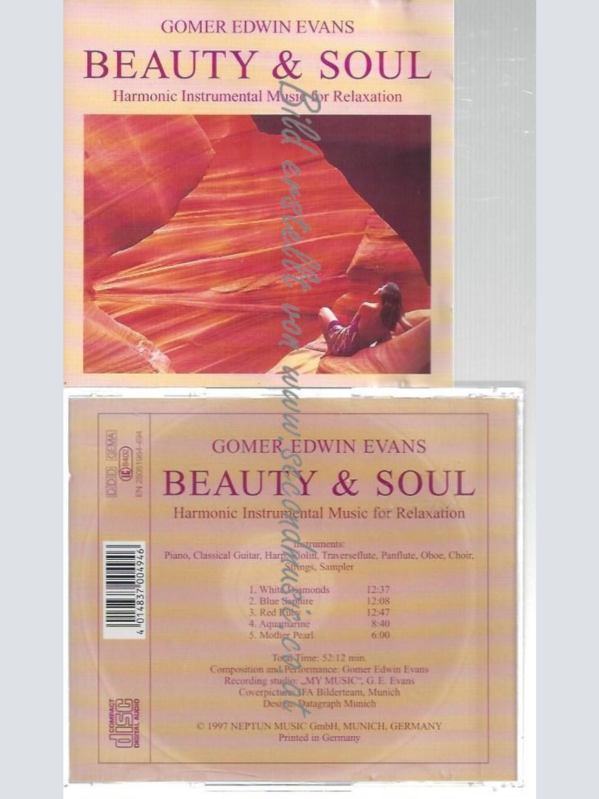 CD--EVANS,GOMER EDWIN--    BEAUTY & SOUL