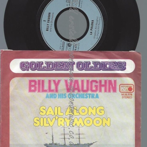 7"  Billy Vaughn   Sail Along Silv'ry Moon