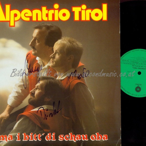 LP--ORIG MILSER MUSIKANTEN DAS IST TRADITION // MIT AUTOGRAMMEN