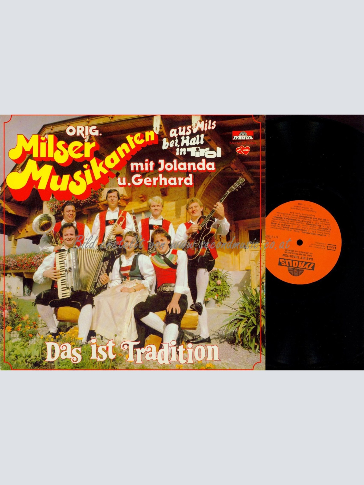 LP--ORIG MILSER MUSIKANTEN DAS IST TRADITION