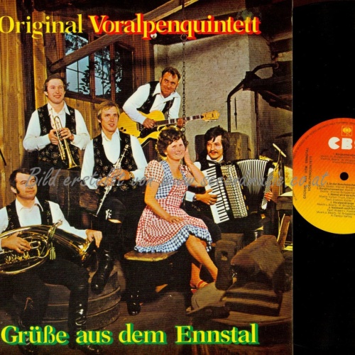 LP-ORIGINAL VORALPENQUINTETT GRÜSSE AUS DEM ENNSTAL