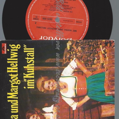 7" MIT MARIA UND MARGOT HELLWIG IM KUHSTALL