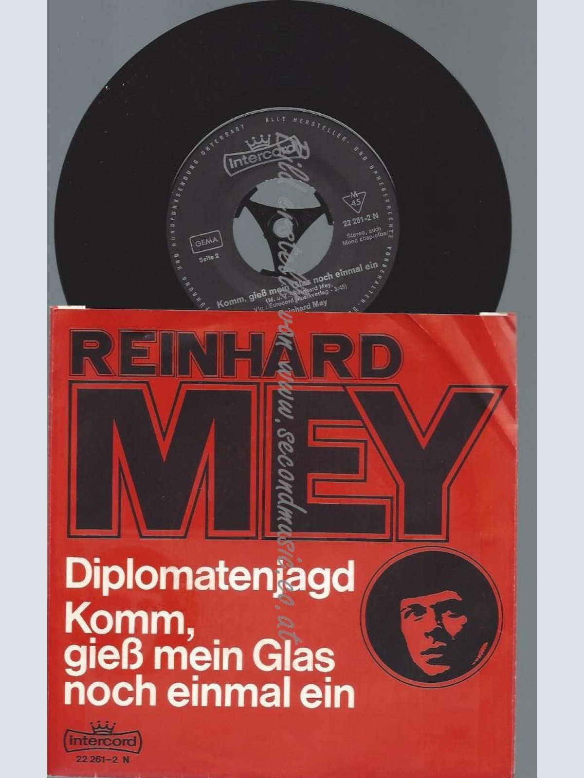 7"   Reinhard Mey  Diplomatenjagd