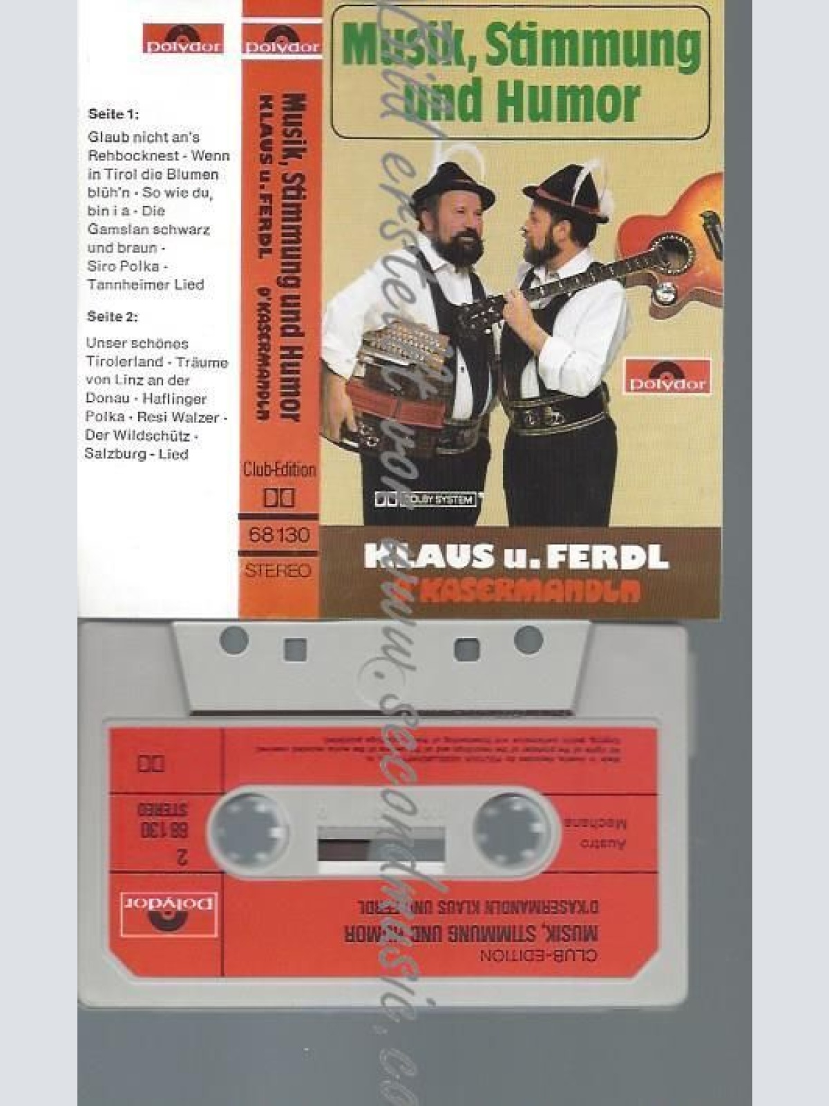 MC--D'KASERMANDLN HARMONIKAKLÄNGE AUS ÖSTERREICH