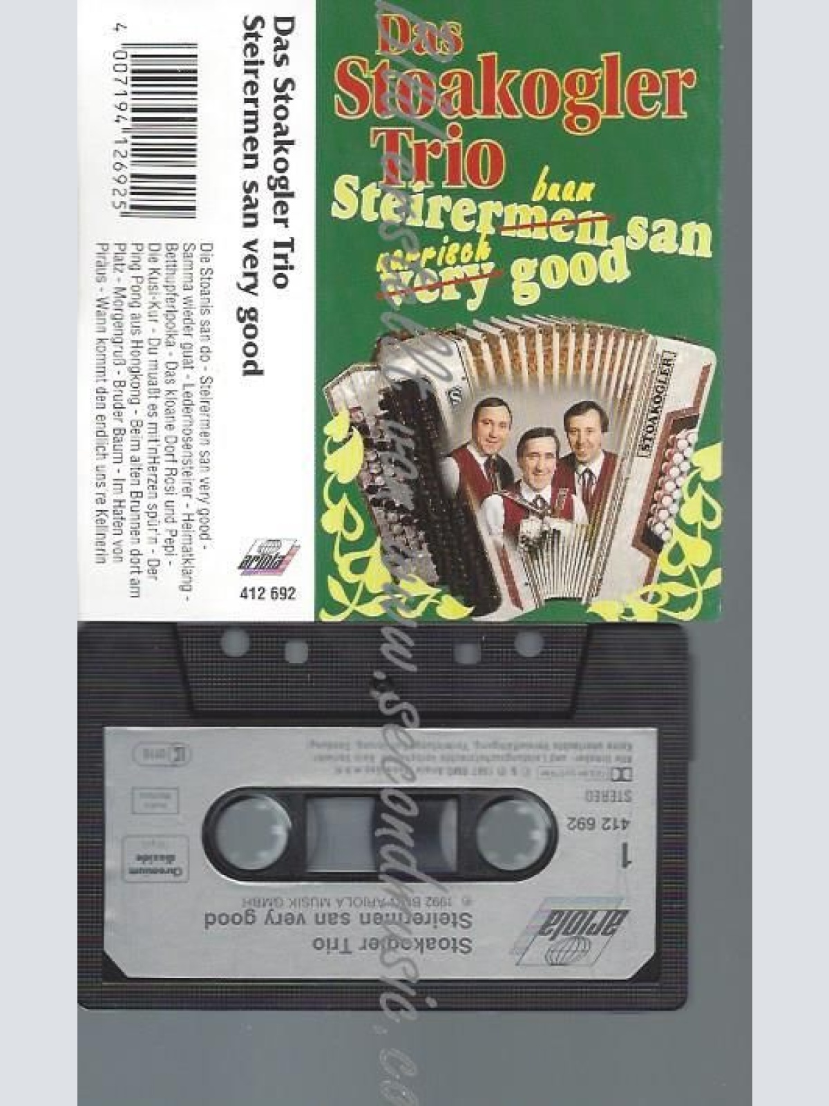 MC--DAS STOAKOGLER TRIO STEIREMEN SAN VERY GOOD