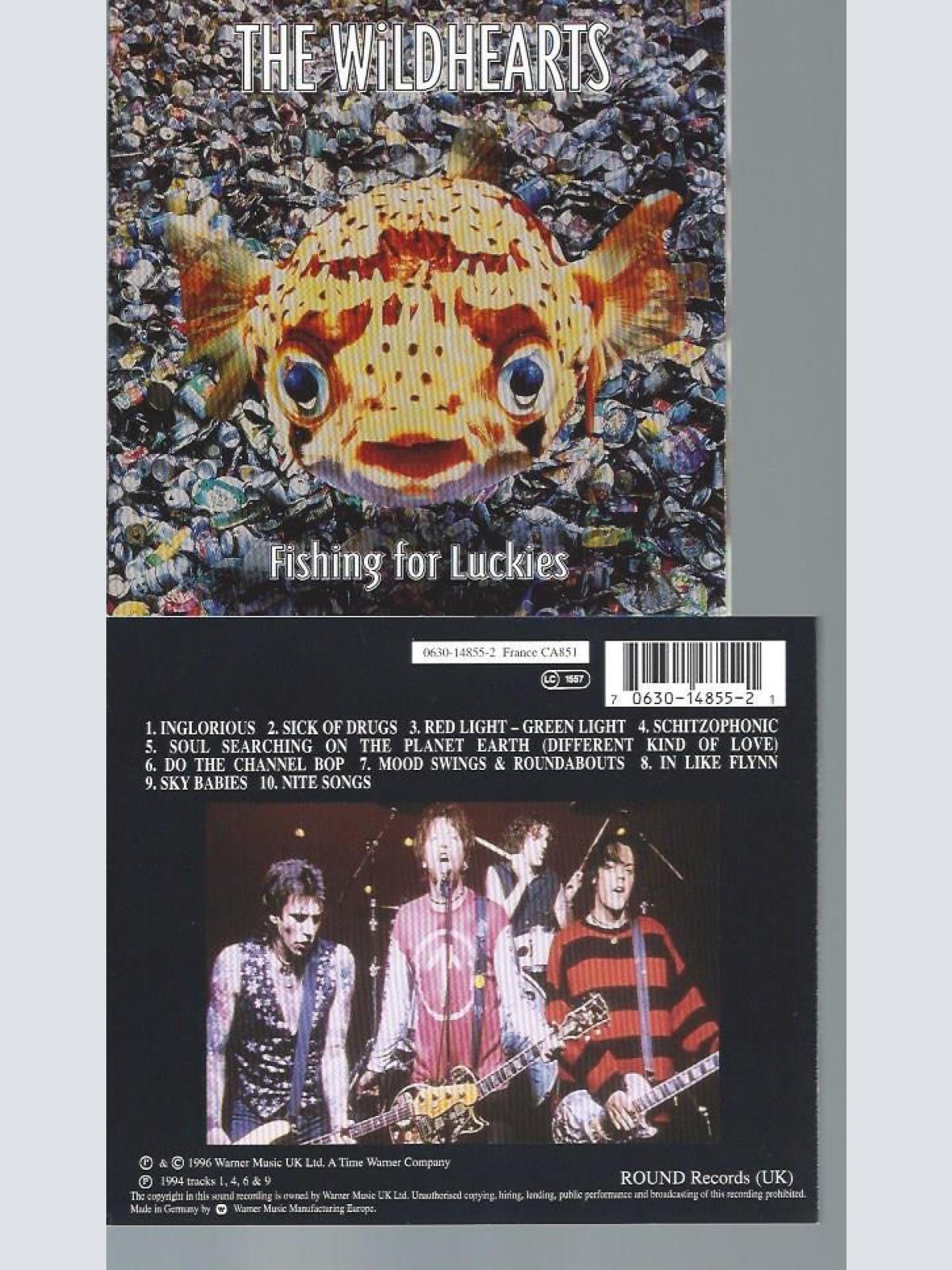 CD--THE WILDHEARTS FISHING FOR LUCKIES