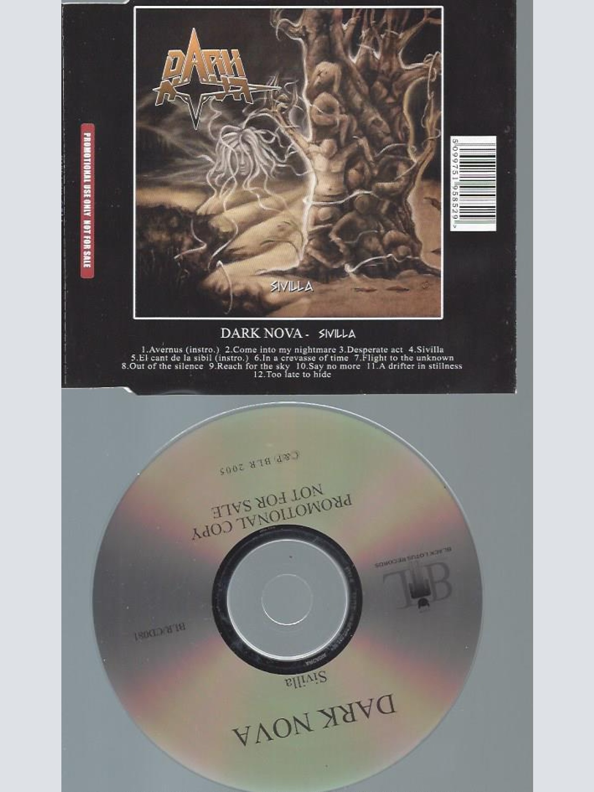CD--DARK NOVA SIVILLA // PROMO
