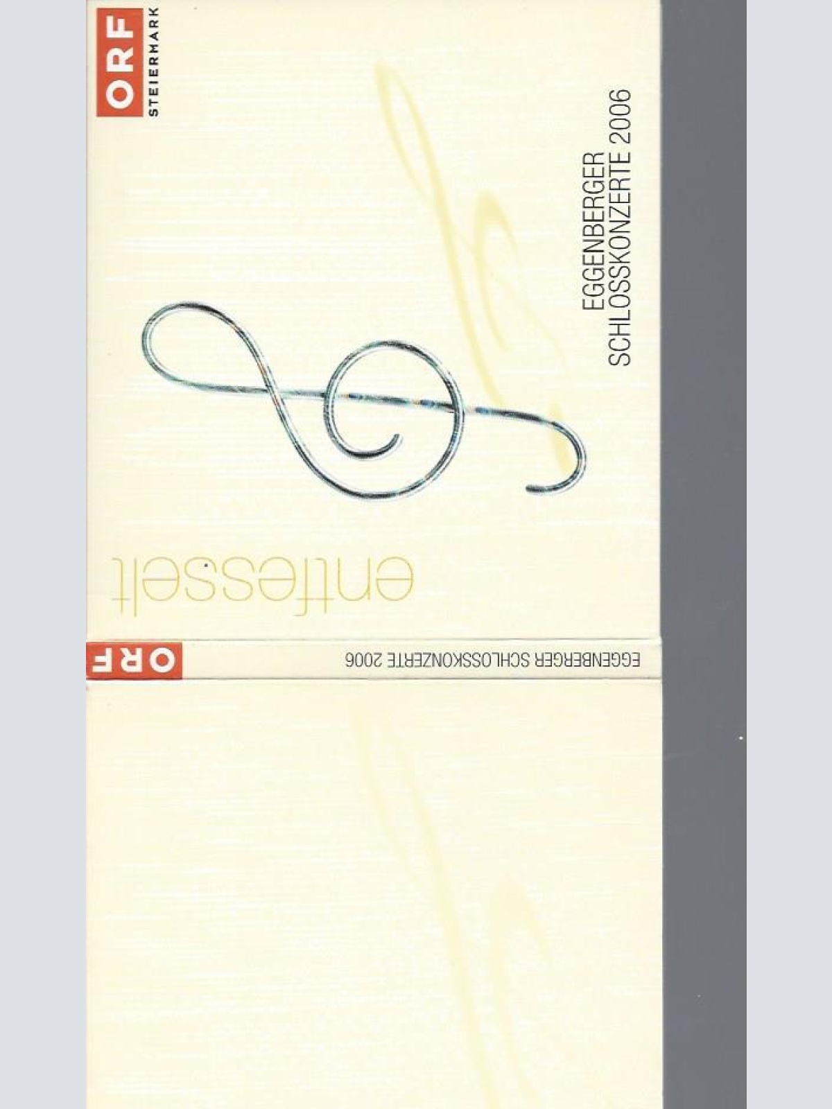 CD--EGGENBERGER SCHLOSSKONZERTE 2006 // DOKU CD