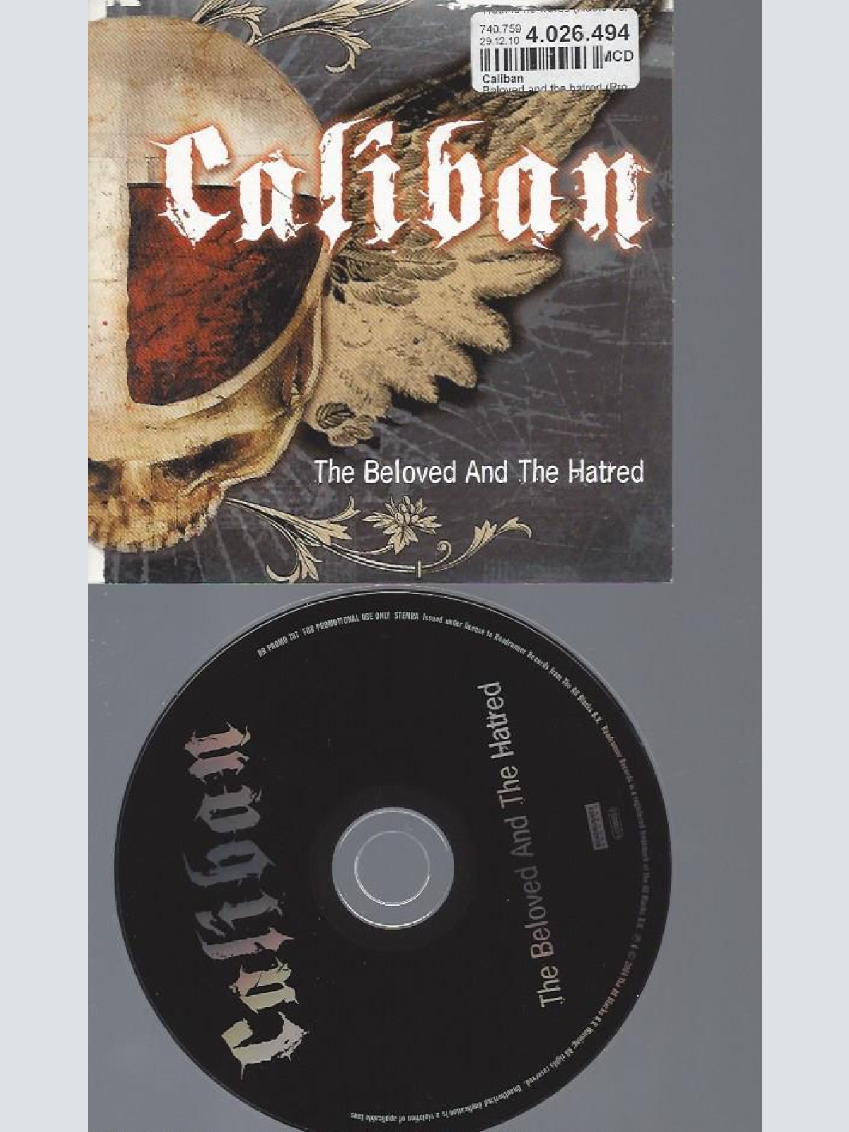 CD-- Caliban – The Beloved and the Hatred   // PROMO