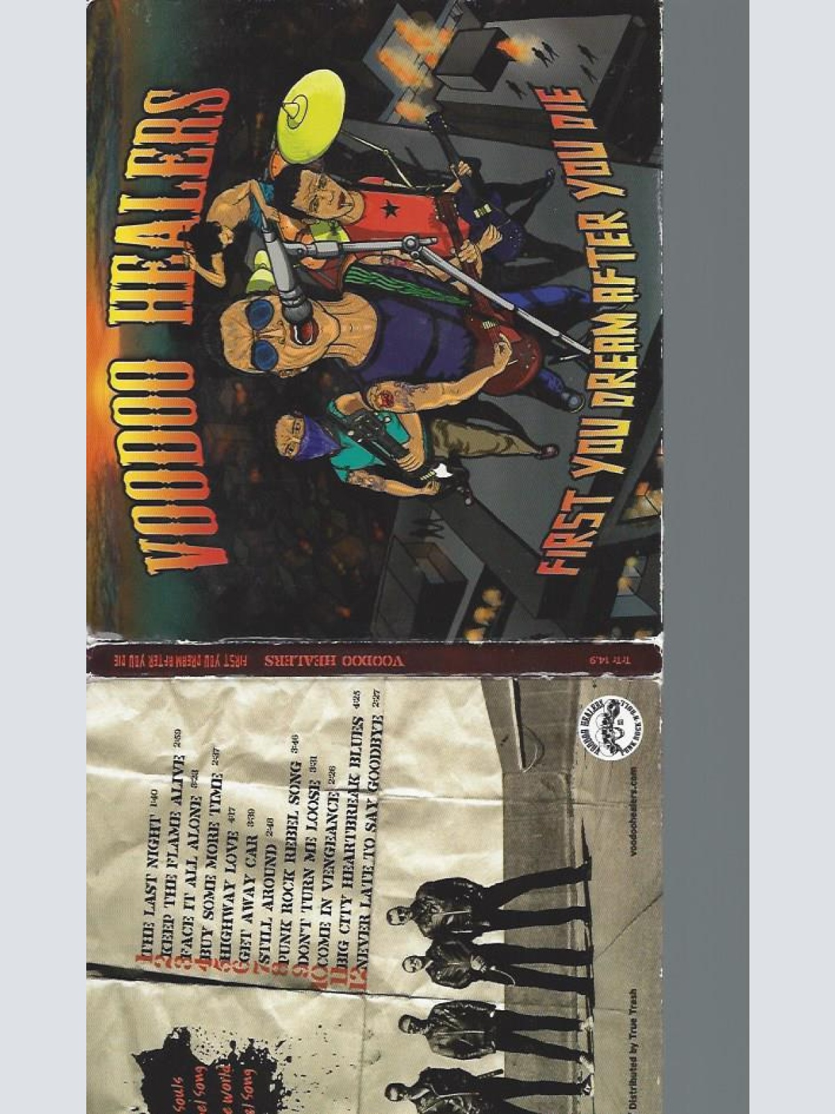 CD-- VOODOO HEALERS FIRST YOU DREAM AFTER YOU DIE