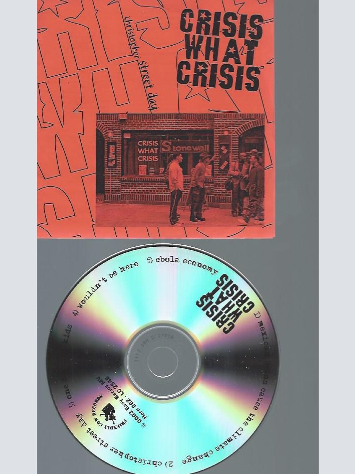 CD--CRISIS WHAT CRISIS PROMO // PROMO
