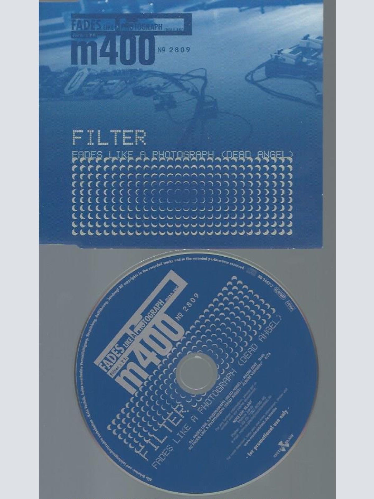 CD--FILTER FADES LIKE A PHOTOGRAPH  // PROMO