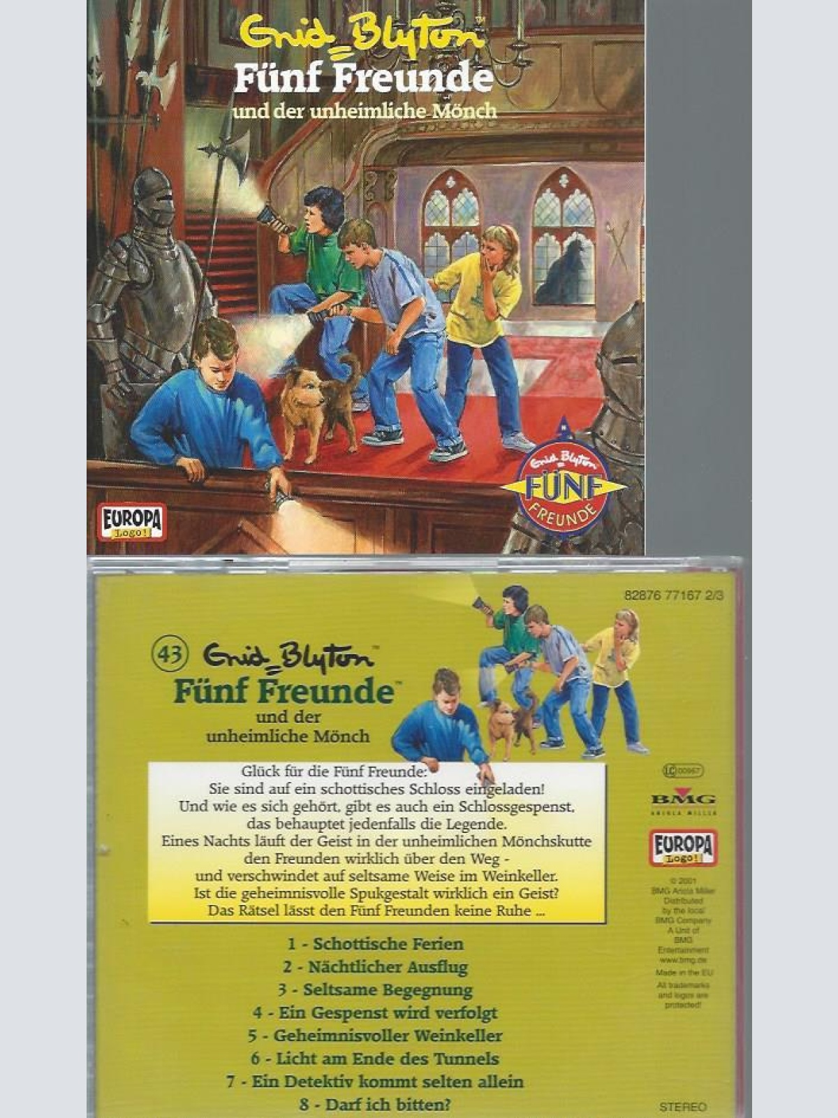 CD--- FÜNF FREUNDE UND DER UNHEIMLICHE MÖNCH