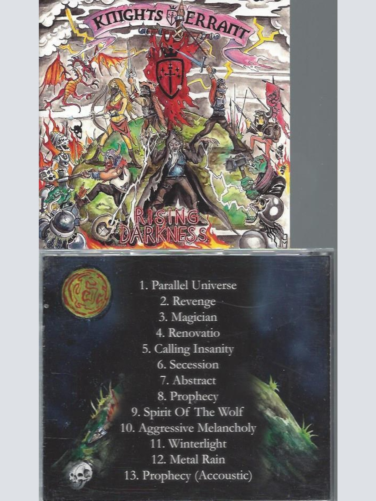 CD--KNIGHTS ERRANT RISING DARKNESS