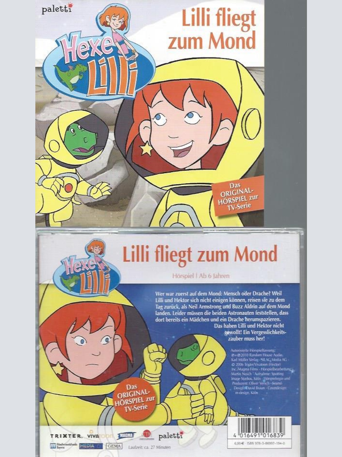 CD--HEXE LILLI LILLI FLIEGT ZUM MOND