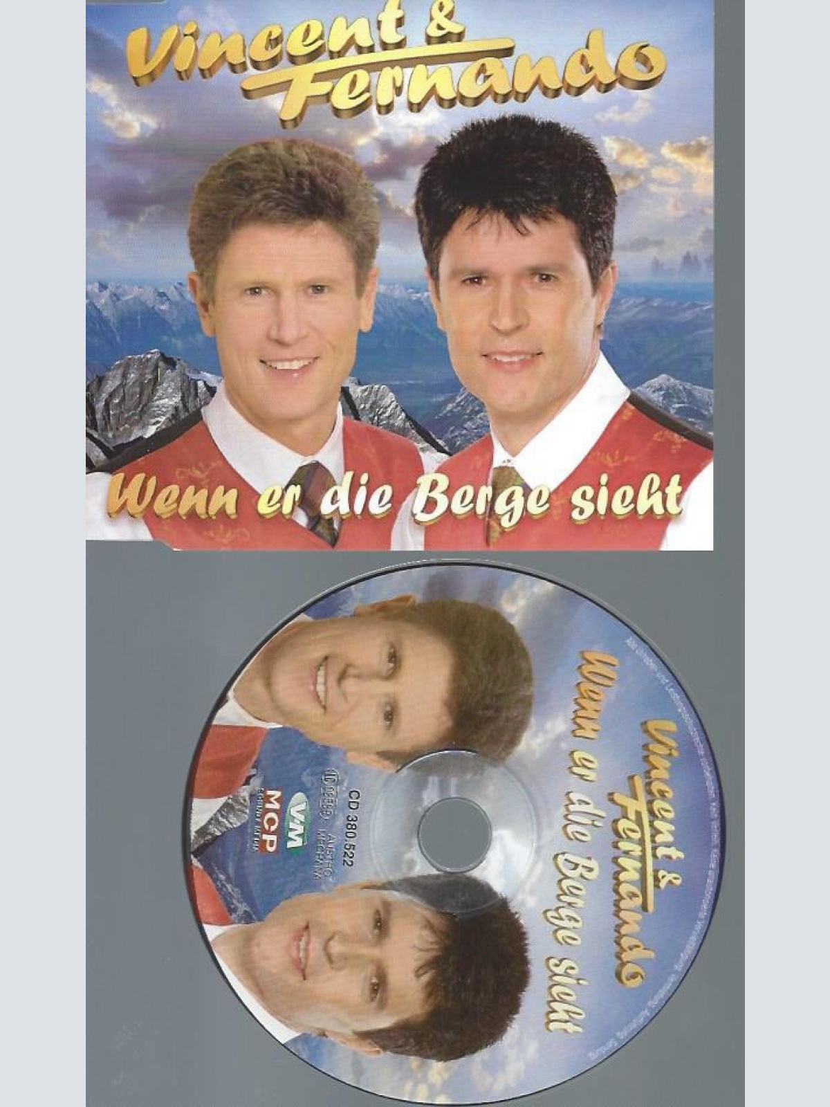 CD--VINCENT & FERNANDO WENN ER DIE BERGE SIEHT
