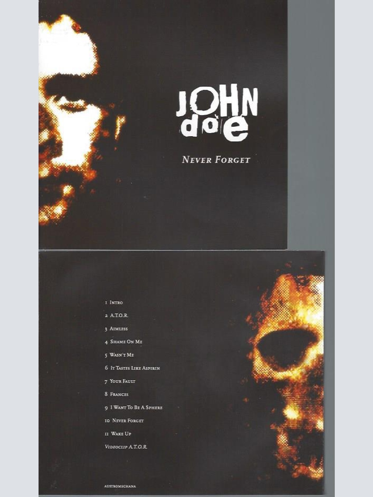 CD-- JOHN DOE NEVER FORGET