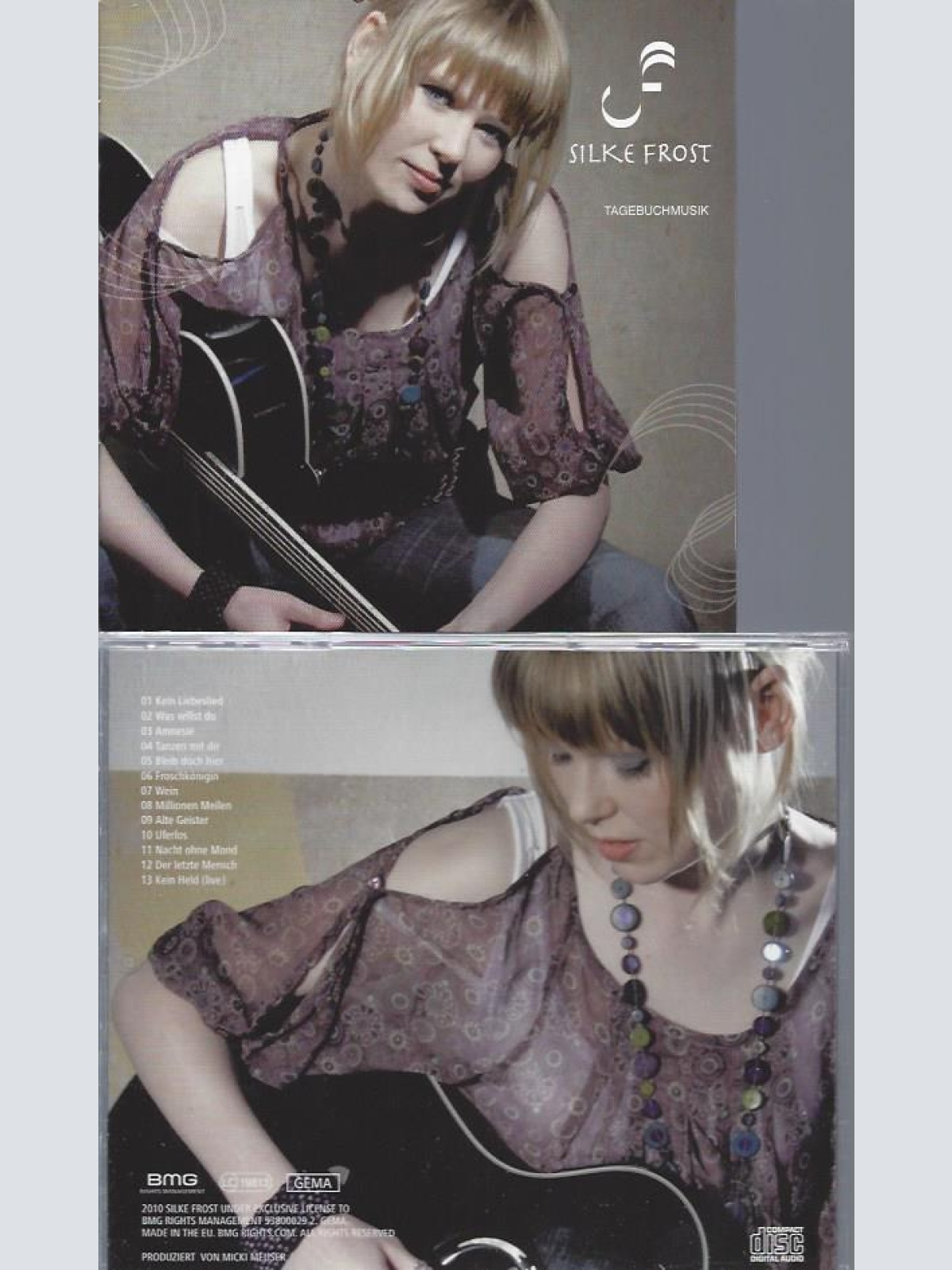 CD--SILKE FROST TAGEBUCHMUSIK