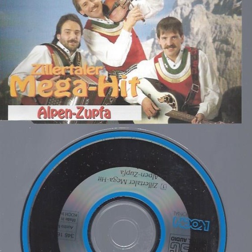 CD--DIE ZELLBERG BUAM  ZILLERTALER MEGA HIT
