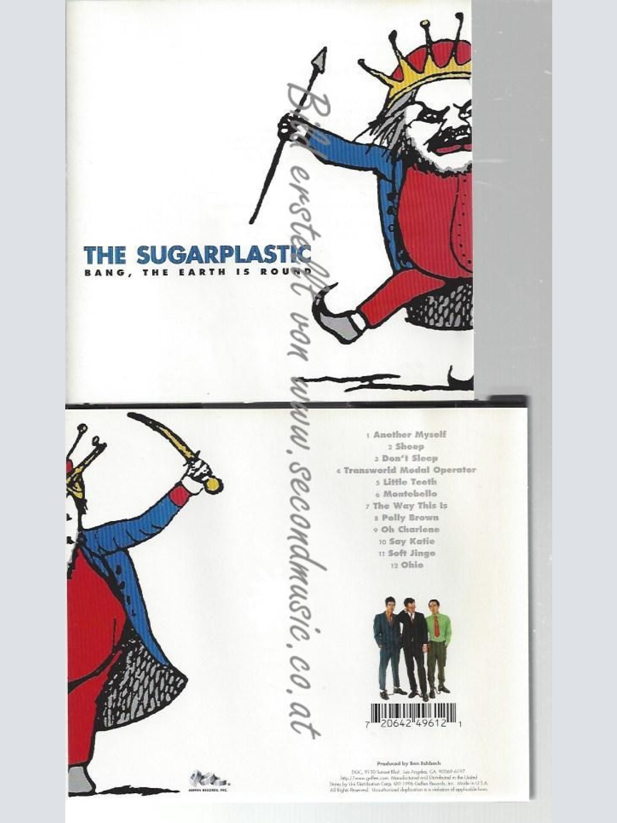 CD--Bang,the Earth Is Round //  Sugarplastic