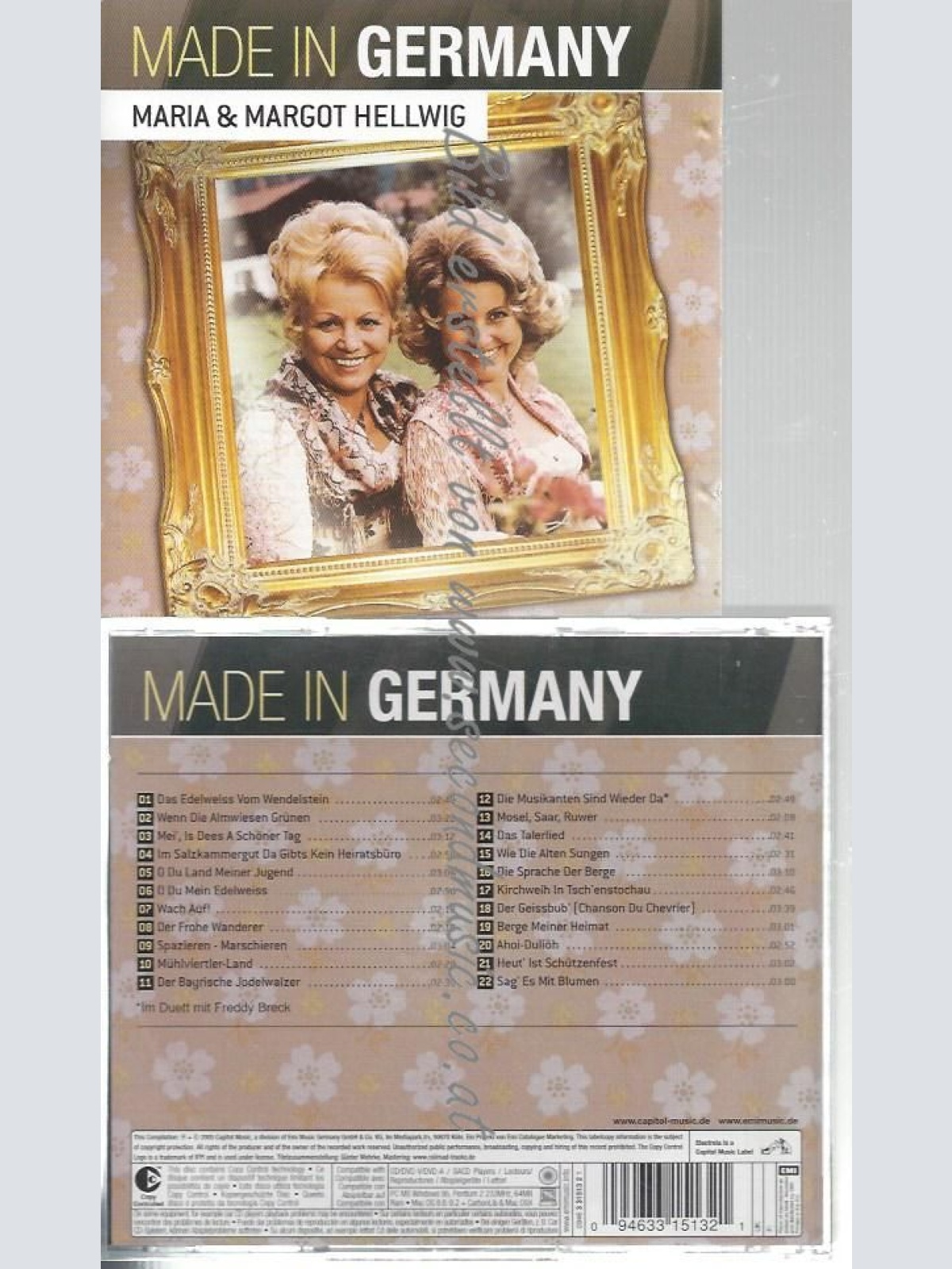 CD--HELLWIG,MARIA & MARGOT--    MADE IN GERMANY