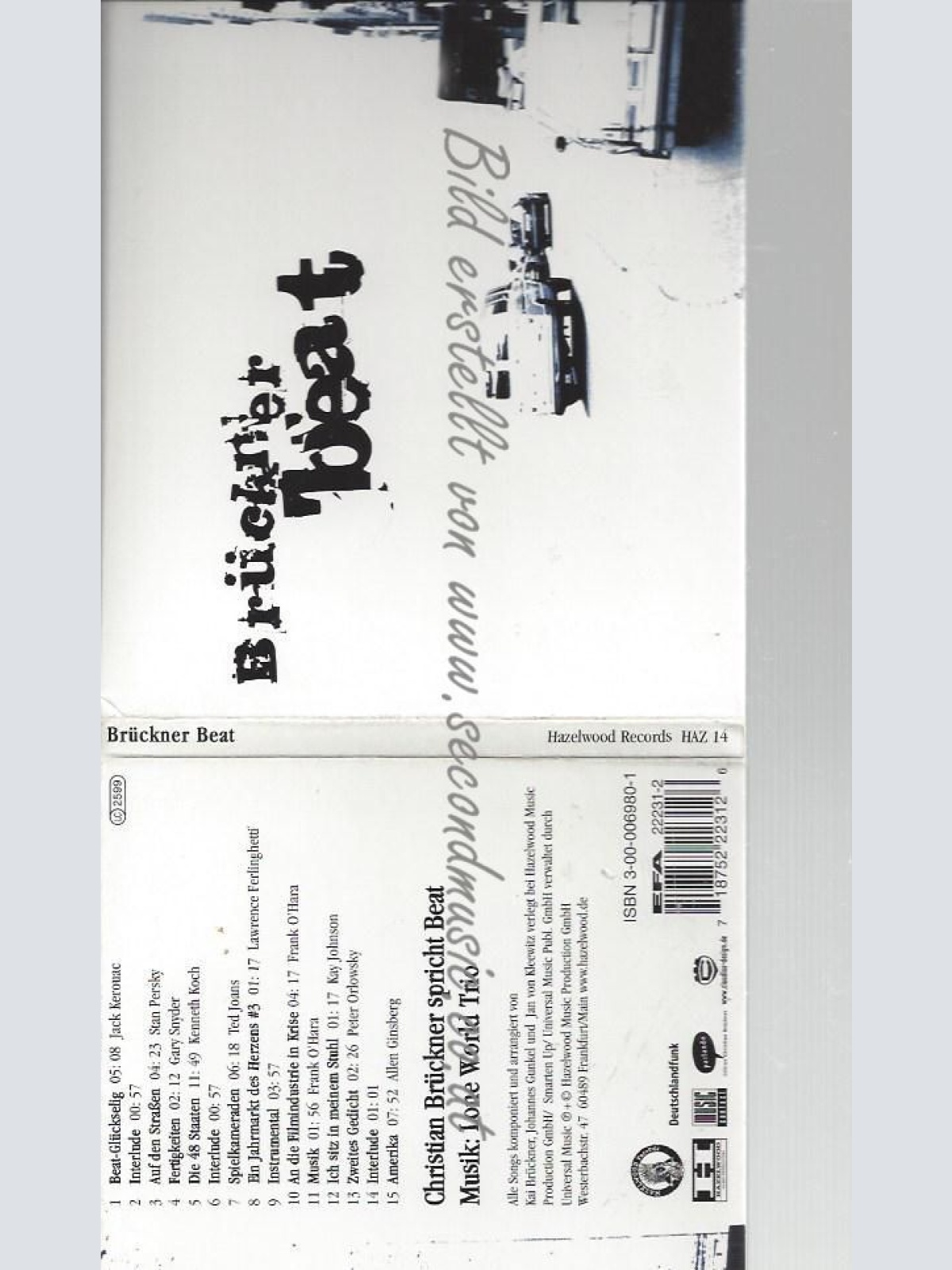 CD--CHRISTIAN BRÜCKNER--    BRÜCKNER BEAT [DIGIPACK]