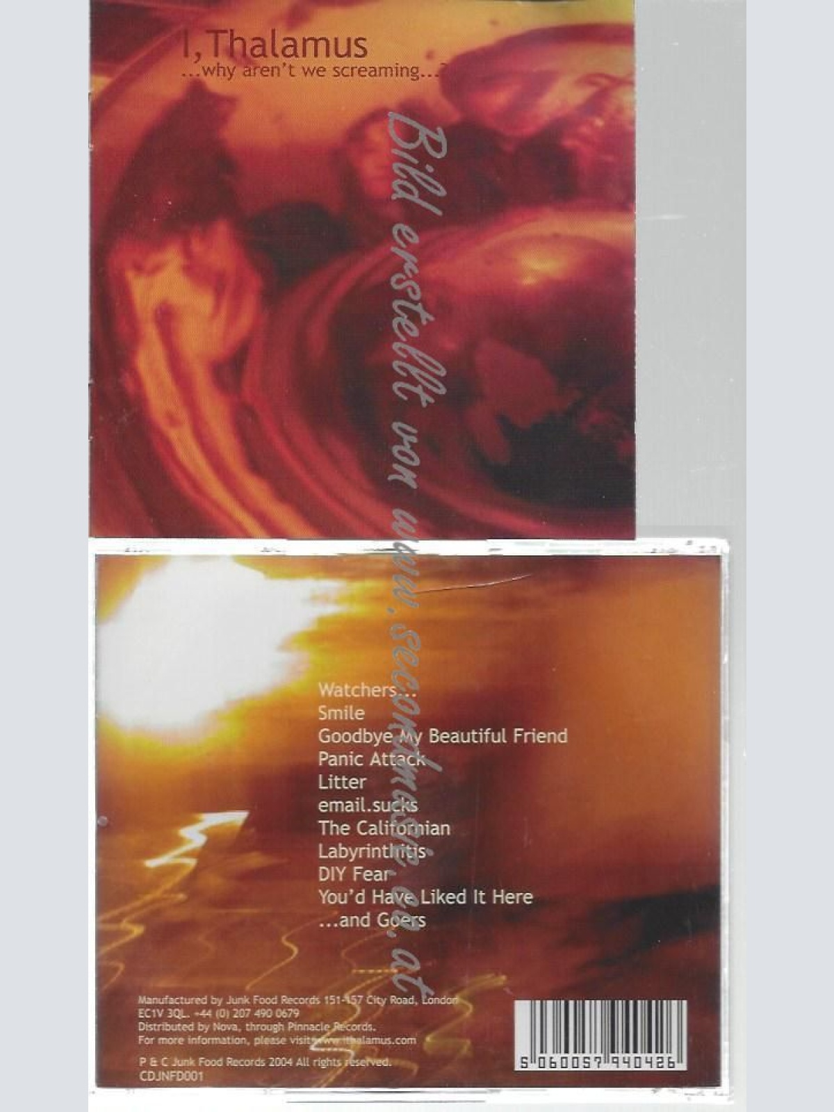 CD--I THALAMUS--    WHY AREN'T WE SCREAMING |