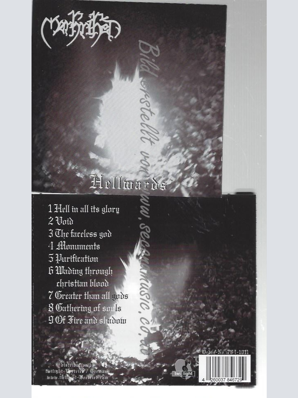 CD--MÖRKRIKET--    HELLWARDS