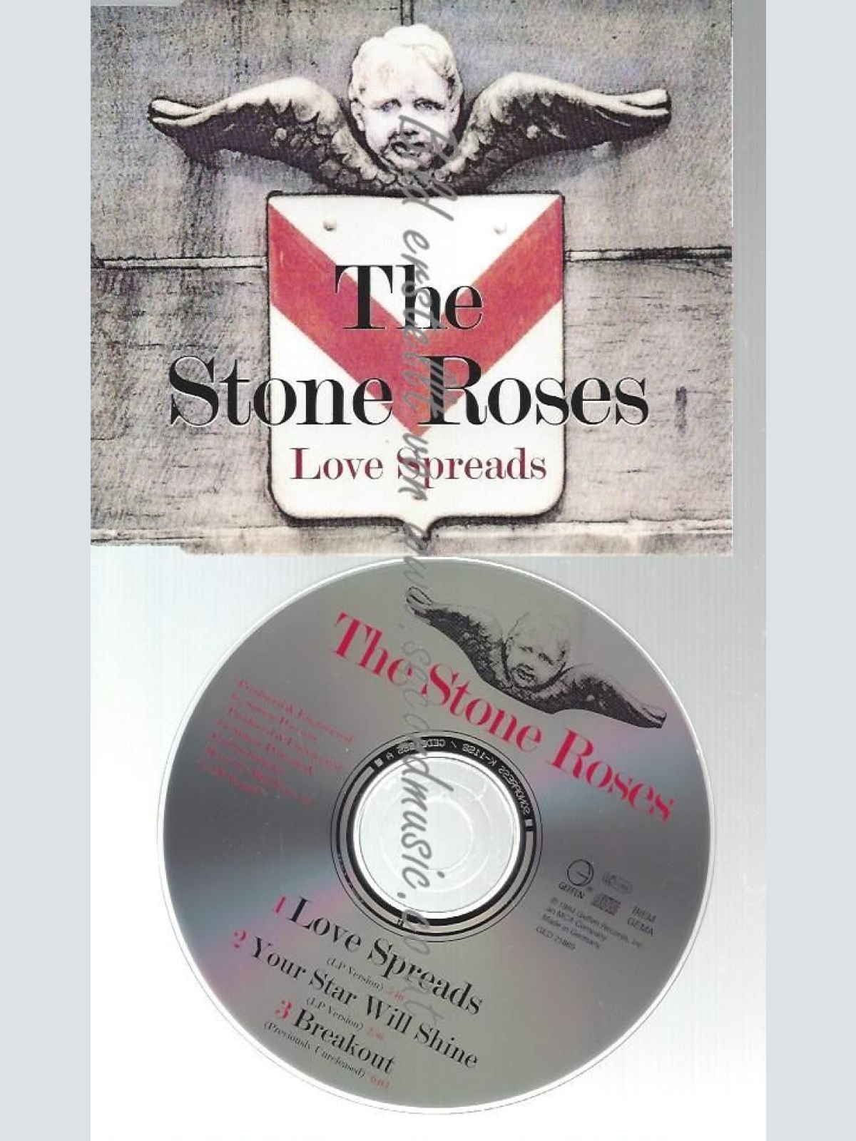 CD--STONE ROSES--    LOVE SPREADS | SINGLE