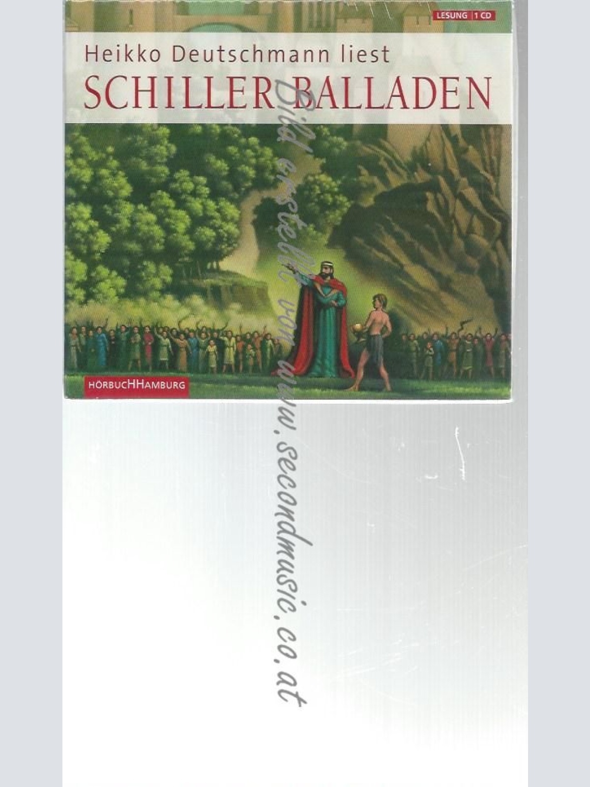 CD--FRIEDRICH SCHILLER UND HEIKKO DEUTSCHMANN--    BALLADEN: