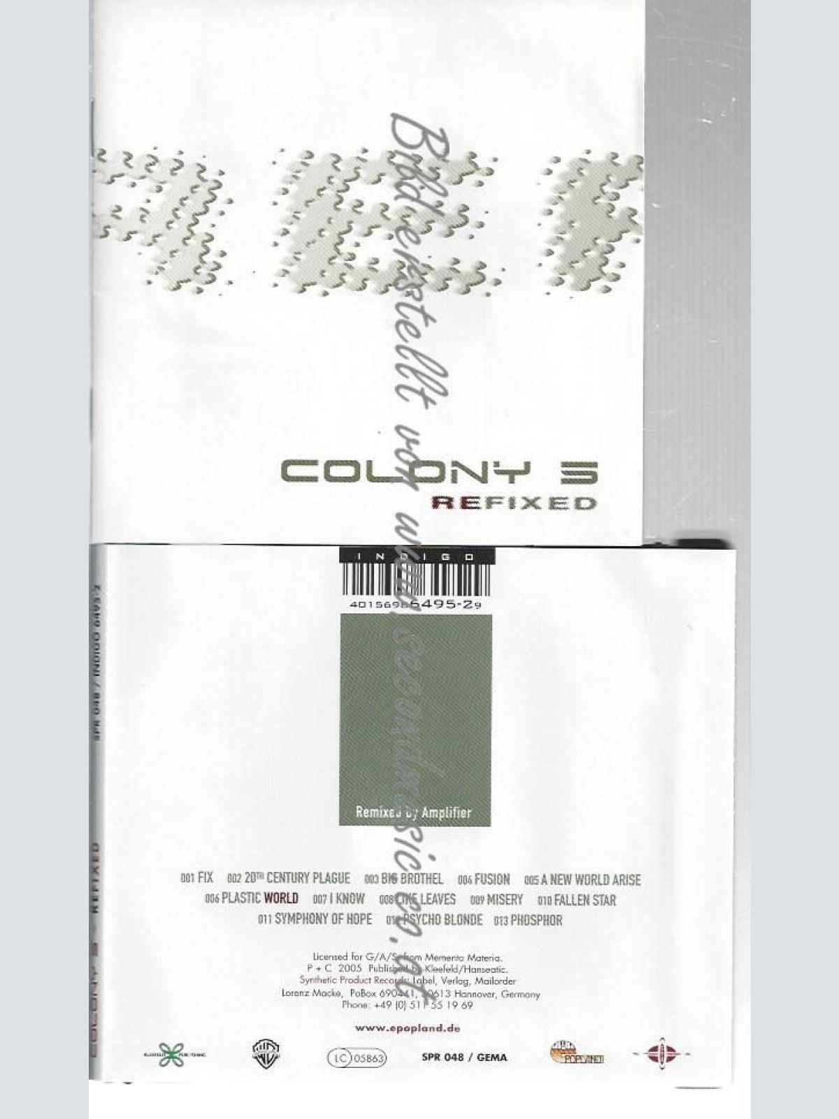 CD--COLONY 5--    REFIXED