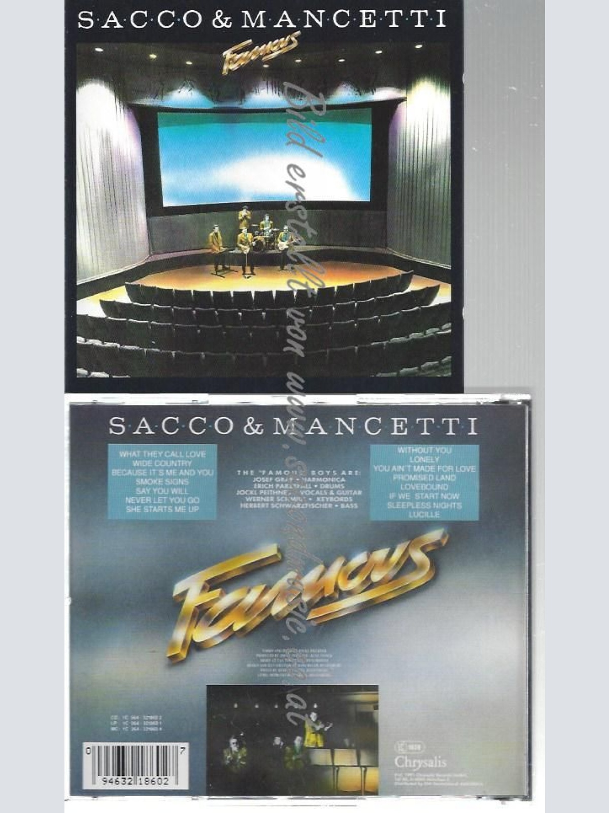 CD--SACCO & MANCETTI--    FAMOUS [EXPLICIT]