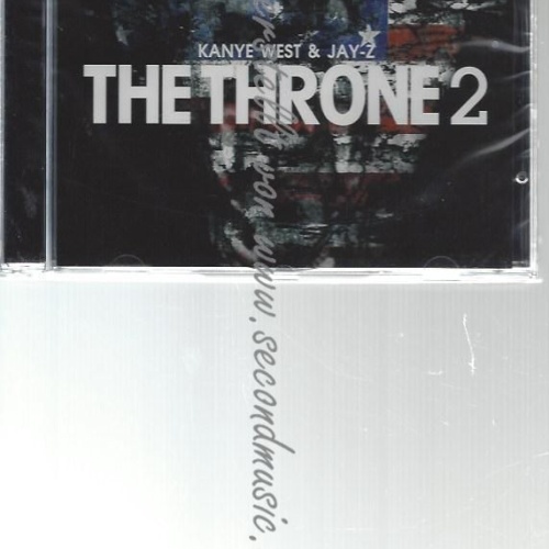 CD--KANYE & JAY-Z WEST--    THE THRONE   2