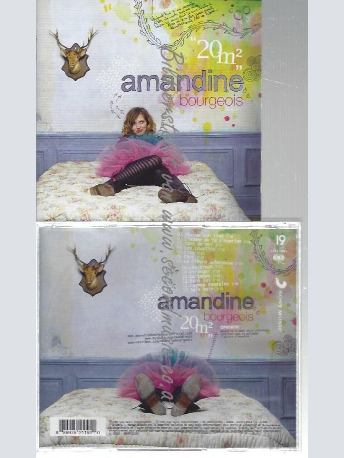 CD- Amandine Bourgeois – "20 M2"