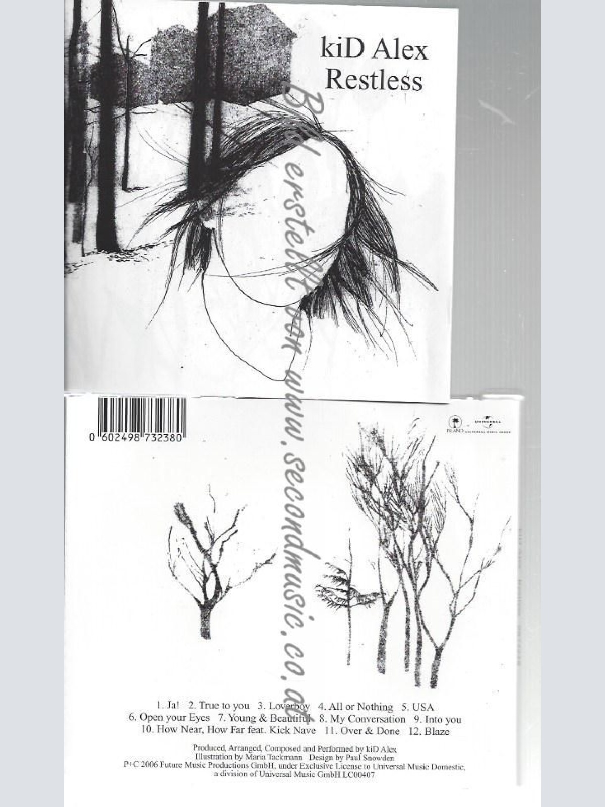 CD-- kiD Alex  Restless