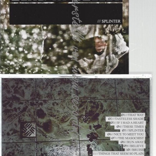 CD--SLAG IN CULLET--    SPLINTER