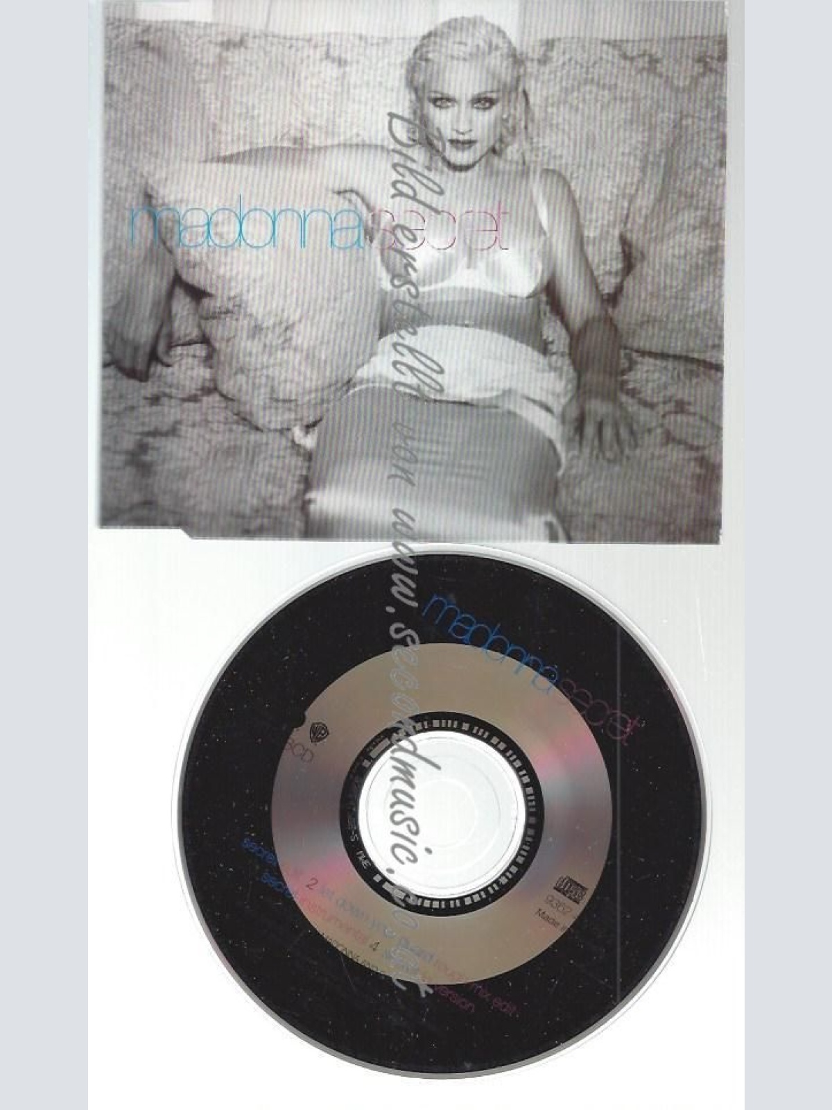 CD--ET DOWN YOUR GUARD | MAXI    / MADONNA--    SECRET