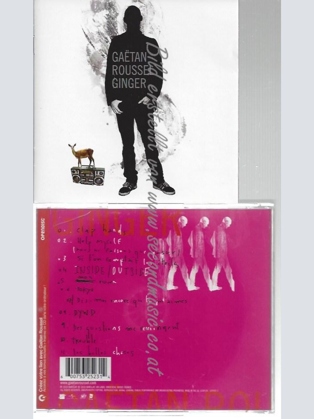 CD--GAËTAN ROUSSEL--    GINGER