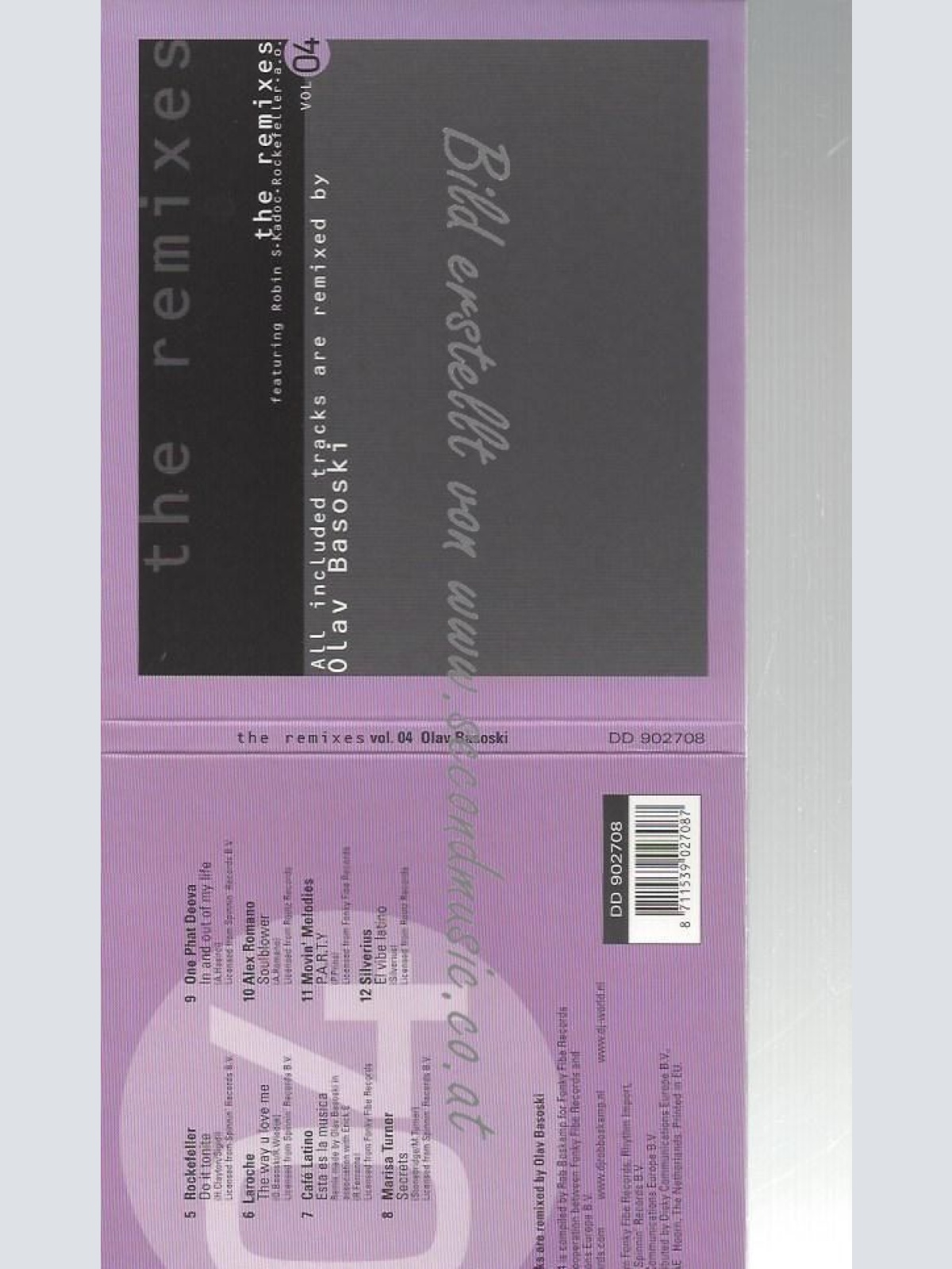 CD--OLAV BASOSKI--    THE REMIXES, VOL.  |